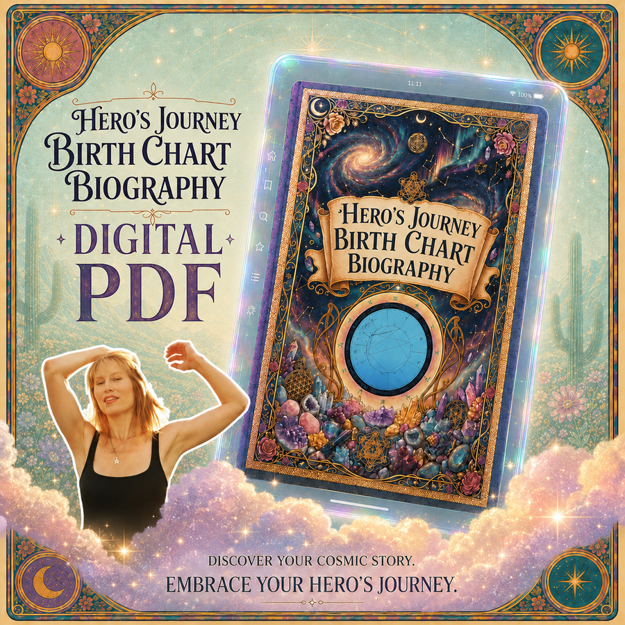 Hero's Story Birth Chart Biography — PDF