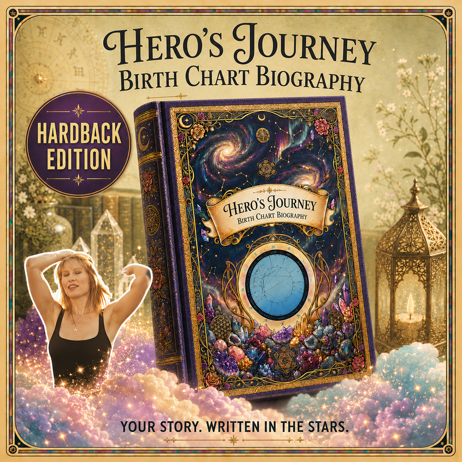 Hero's Story Birth Chart Biography - Hardback Book