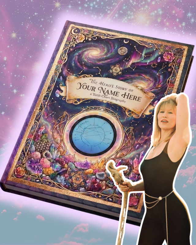 Hero's Story Birth Chart Biography - Hardback Book